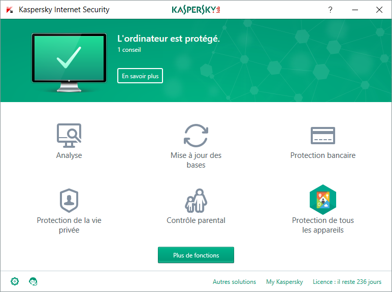 KIS – Kaspersky Internet Security 2018 | Antivirus & Sécurité …