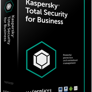Boîte du logiciel Kaspersky Total Security for Business